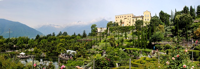 Meran Trauttmansdorff Panorama